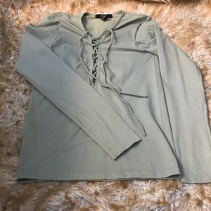 Long sleeve dress up top